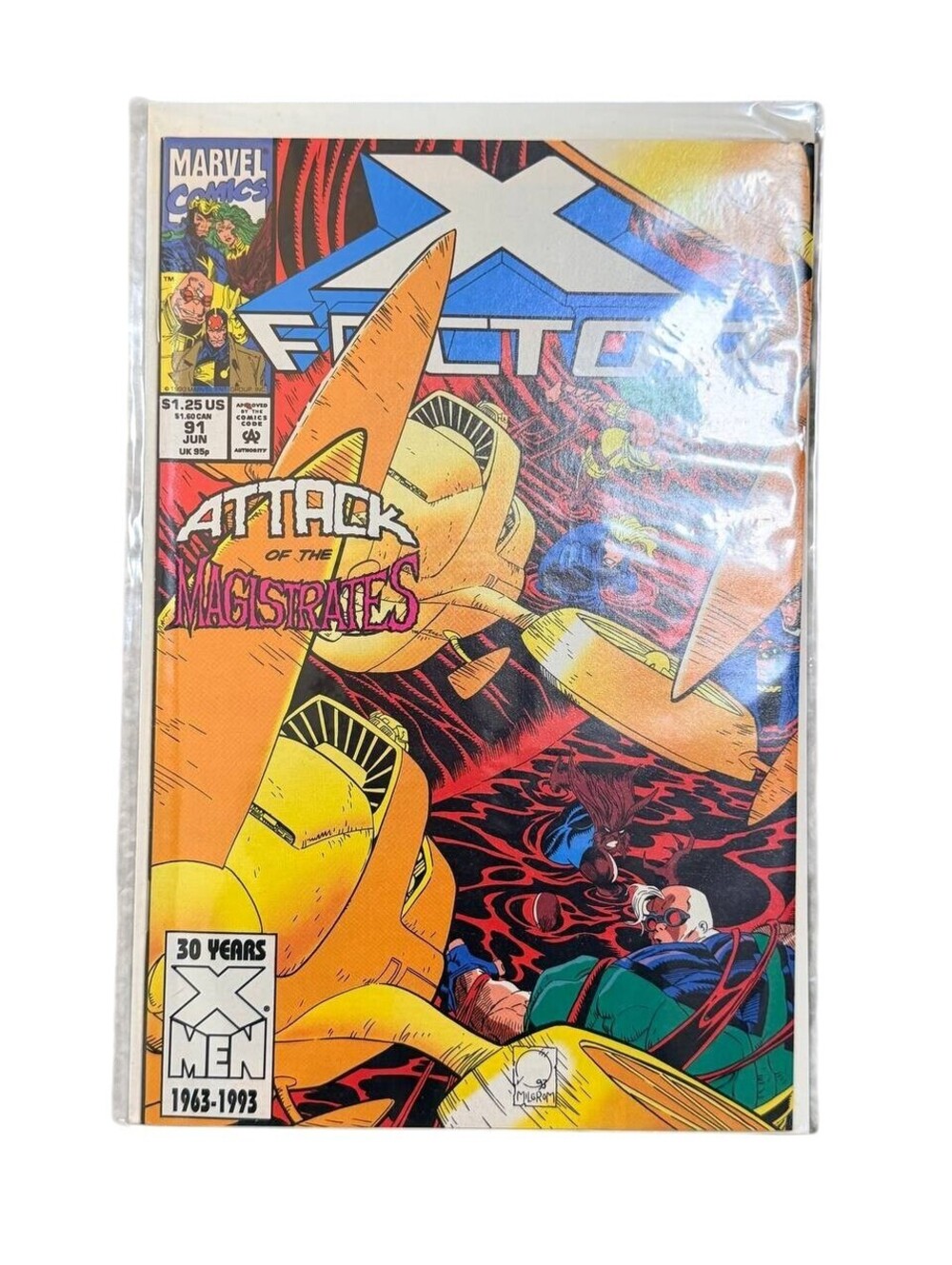 X-Factor #91 Marvel Comics June 1993 Vintage